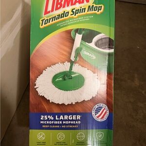 Tornado Spin Mop - Green and White